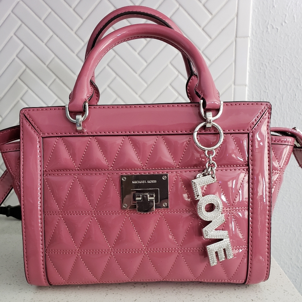 Michael Kors Bag (2 piece set) & MK key charm set
